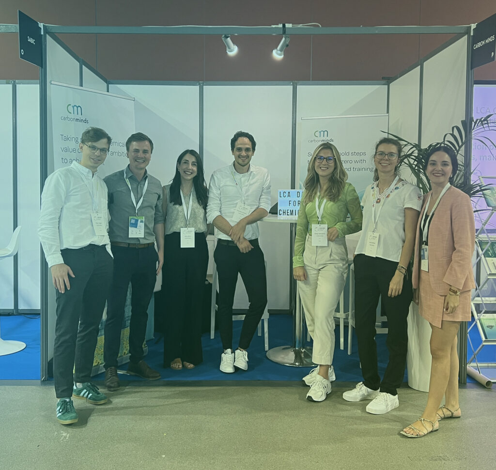 Group of people on a conference smiling